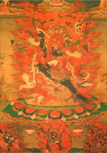 本尊忿怒蓮師智慧烈焰